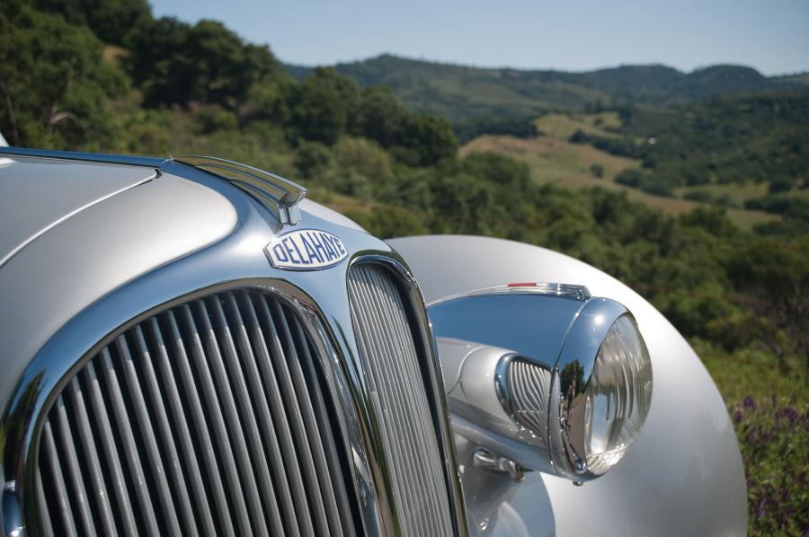Детали экстерьера Delahaye 135 MS Sport Roadster par DeVillar 1938 года  (фото 14 из 57)